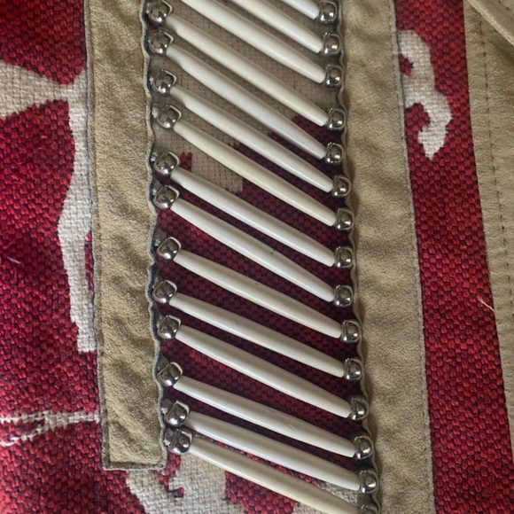 Vintage Pioneer Wear Womans Fringe Jacket Western Multicolored Adult Size Large - Picture 7 of 12